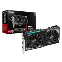 Asrock RX9060 XT Challenger 16GB OC, PCIe5, 16GB DDR6, HDMI, 2 DP, 3290MHz Clock, LED Indicators, Overclocked