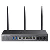 TP-LINK (DR3650v) Omada AX3000 Wi-Fi 6 Gigabit Desktop DSL Gateway, Dual Band, VDSL2 35b, USB 3.0, VoIP Support, Centralized Management, Mesh Technology