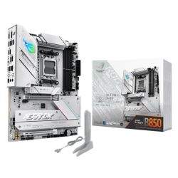 Asus ROG STRIX B850-A GAMING WIFI, AMD B850, AM5, ATX, 4 DDR5, HDMI, DP, Wi-Fi 7, 2.5G LAN, RGB, 4x M.2, White