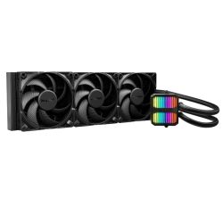 Be Quiet! Silent Loop 3 420mm ARGB Liquid CPU Cooler, 3-Chamber Pump, Large Fin Area, Silent Wings 4 PWM Fans, Black - Image 1