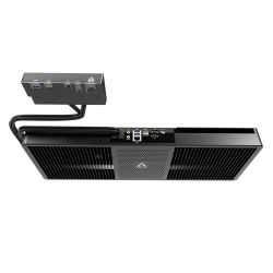 Arctic Senza Under Desk PC, Ryzen 7 5700G, 32GB DDR4, 1TB SSD, Wi-Fi 6E, 2.5G LAN, USB-C, Silent Passive Cooling, Windows 11 Pro N - Thumbnail 2